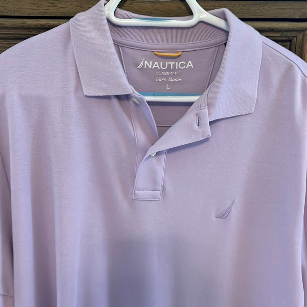 Nautica Men’s Polo Shirt. Size L
